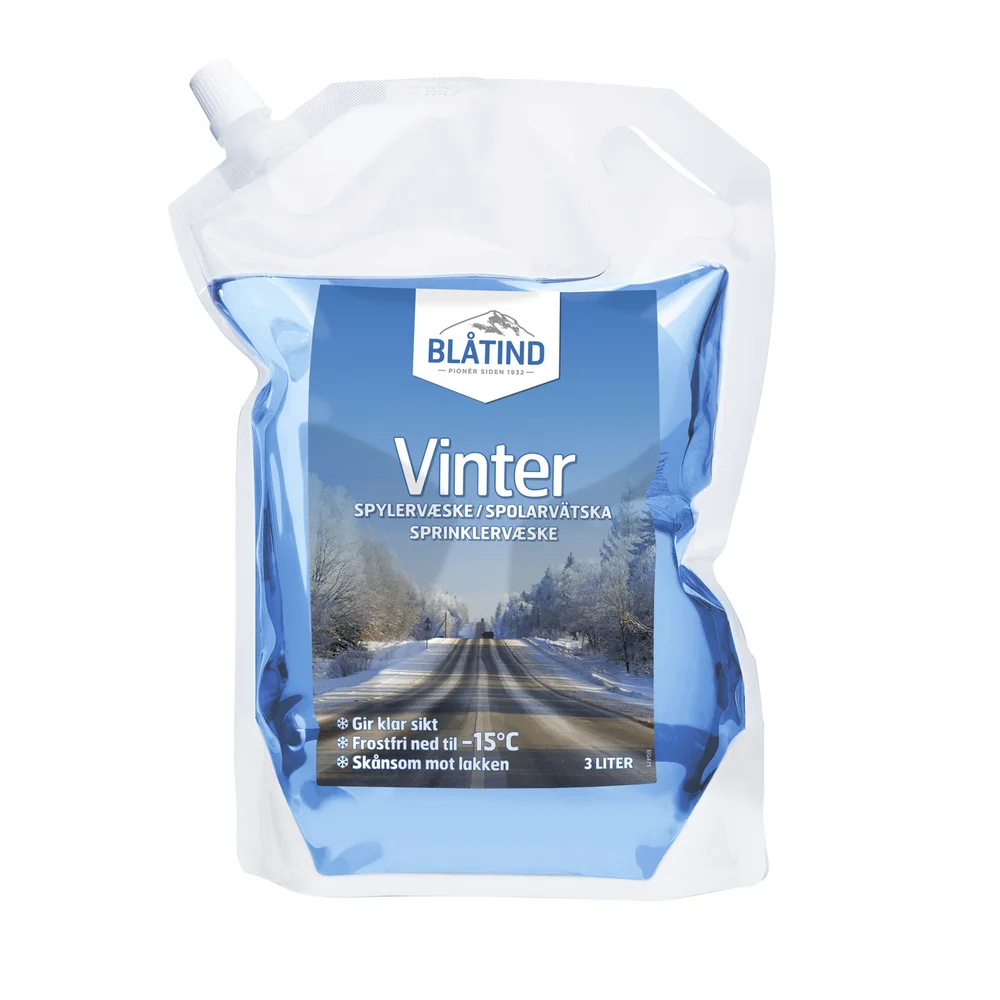BLÅTIND SPYLERVÆSKE VINTER – 15C° POSE 3L v:9184721