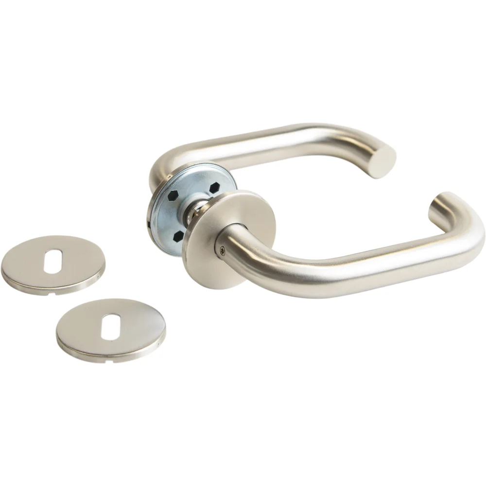 DØRHÅNDTAK ULDUM U-GREP RUSTFRITT STÅL CC30-38 19MM v:4616612
