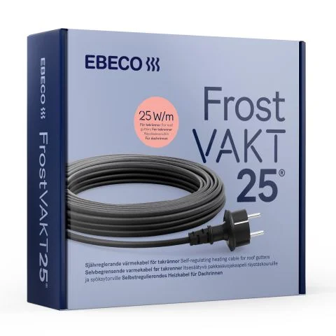 Frostvakt 25 Ebeco Varmekabel 3084291