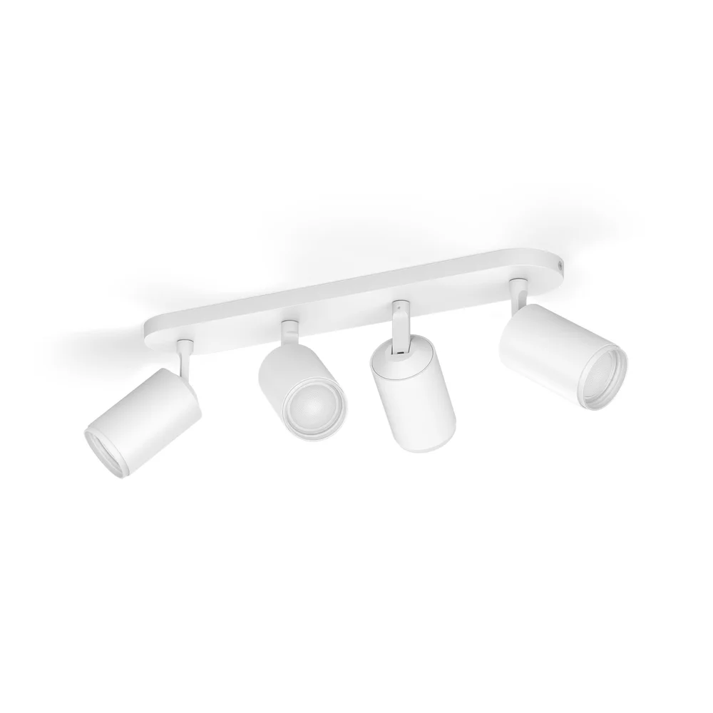 Philips Hue Taklampe spotlight Fugato HUE, 4×4,2W, hvit v:4089945