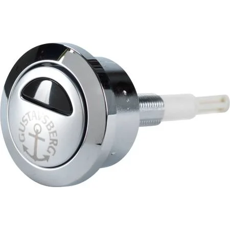GUSTAVSBERG DUO T2 TRYKKNAPP KROM v:3433259