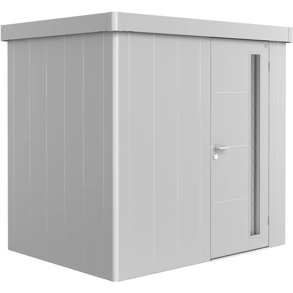 BIOHORT REDSKAPSBOD NEO 1B STD. DØR SØLV METALLIC v:2499688