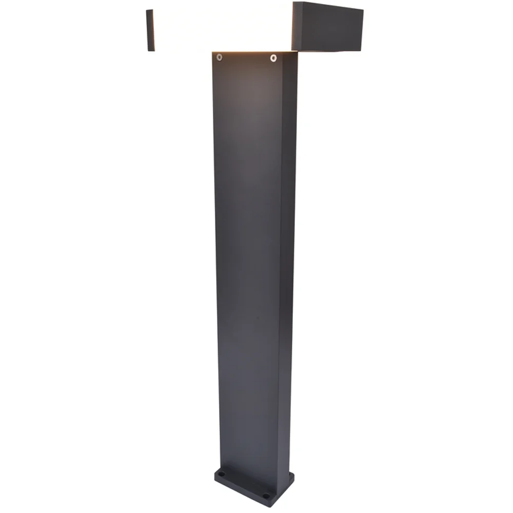 LUTEC ARCHITECTURAL CONROY FRITTSTÅENDE HAGELAMPE MØRK GRÅ v:9227817