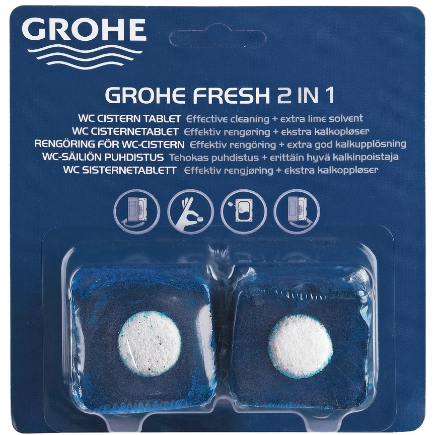 GROHE FRESH TABLETTER 2 X 50G v:7220479 GROHE FRESH TABLETTER 2 X 50G v:7220479