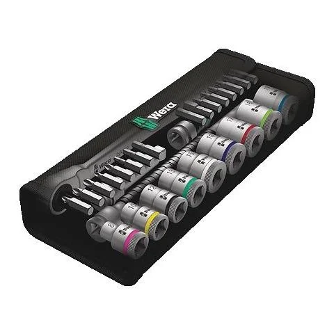 Zyklop Metal 004048 Wera Skrallenøkkelsett TT10678 Zyklop Metal 004048 Wera Skrallenøkkelsett TT10678