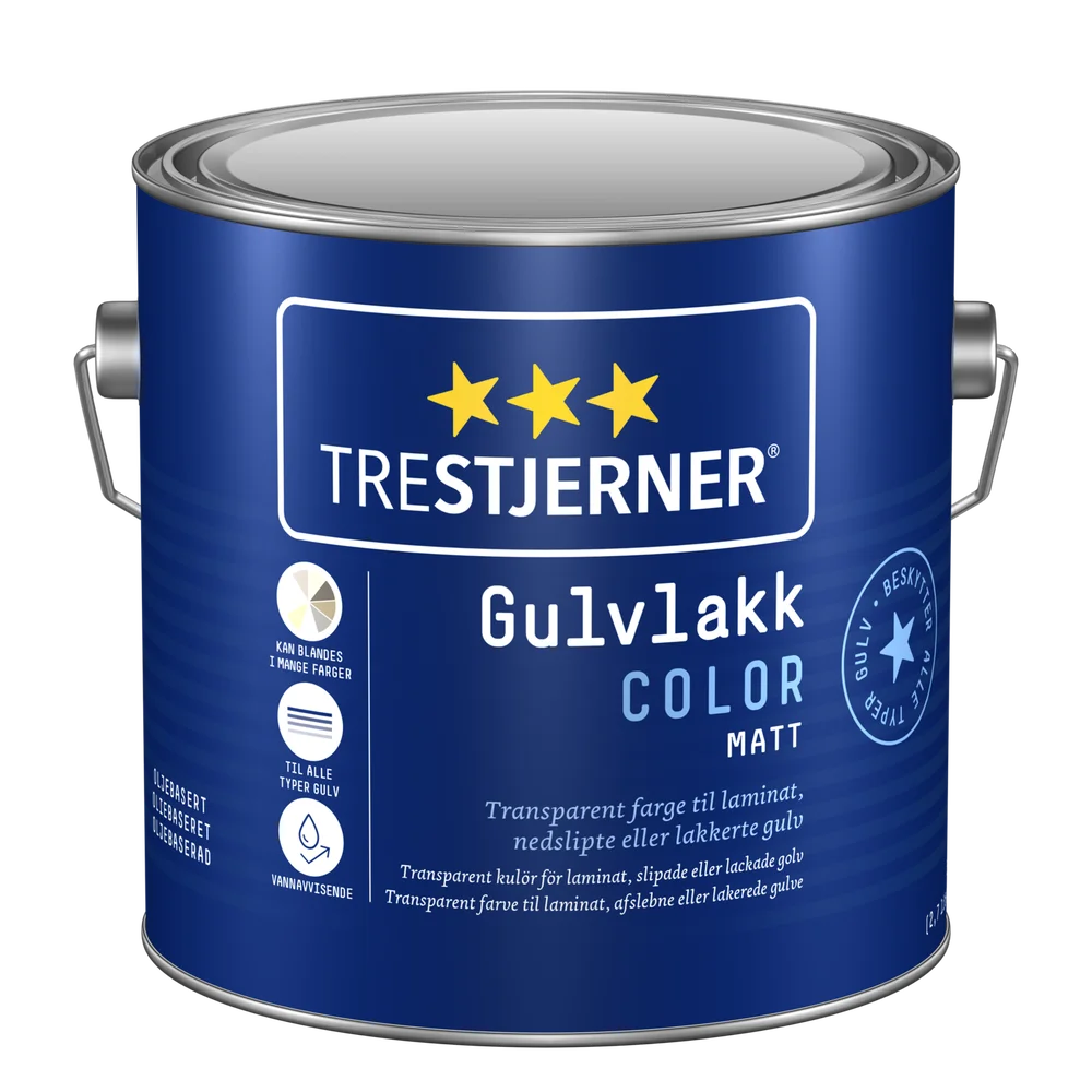 TRESTJERNER GULVLAKK COLOR 2.7L v:2549159 TRESTJERNER GULVLAKK COLOR 2.7L v:2549159