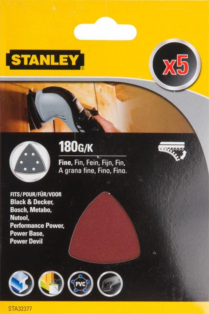 Stanley STA32377 Delta slipepapir 5-pk v:9674685