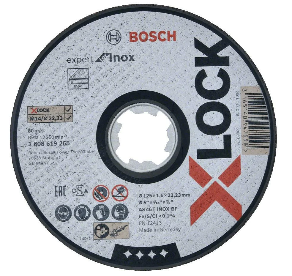 BOSCH KAPPESKIVE X-LOCK EFMI 115X22, v:8747527