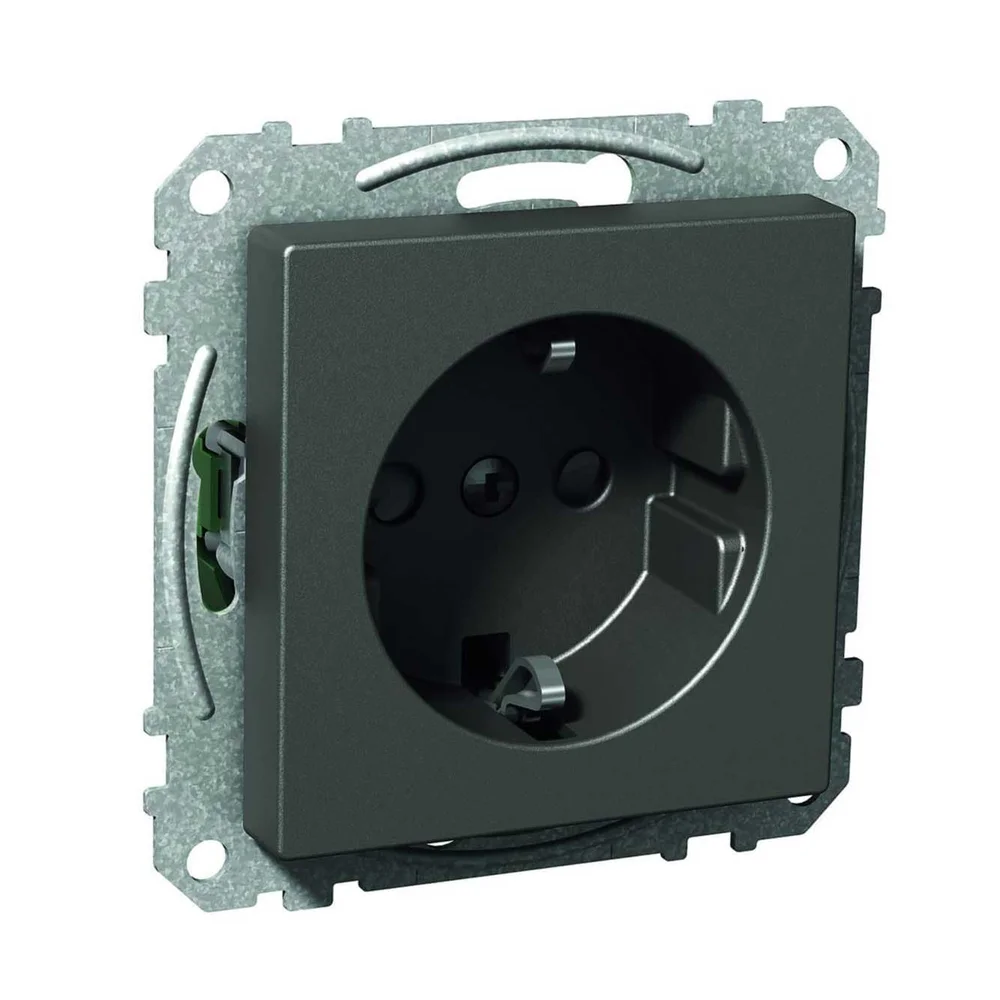 Schneider Electric Veggbokser, 1-Veg med jord ant, Exxact v:3596750