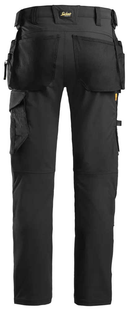 Arbeidsbukse stretch sort str 52 v:4069660