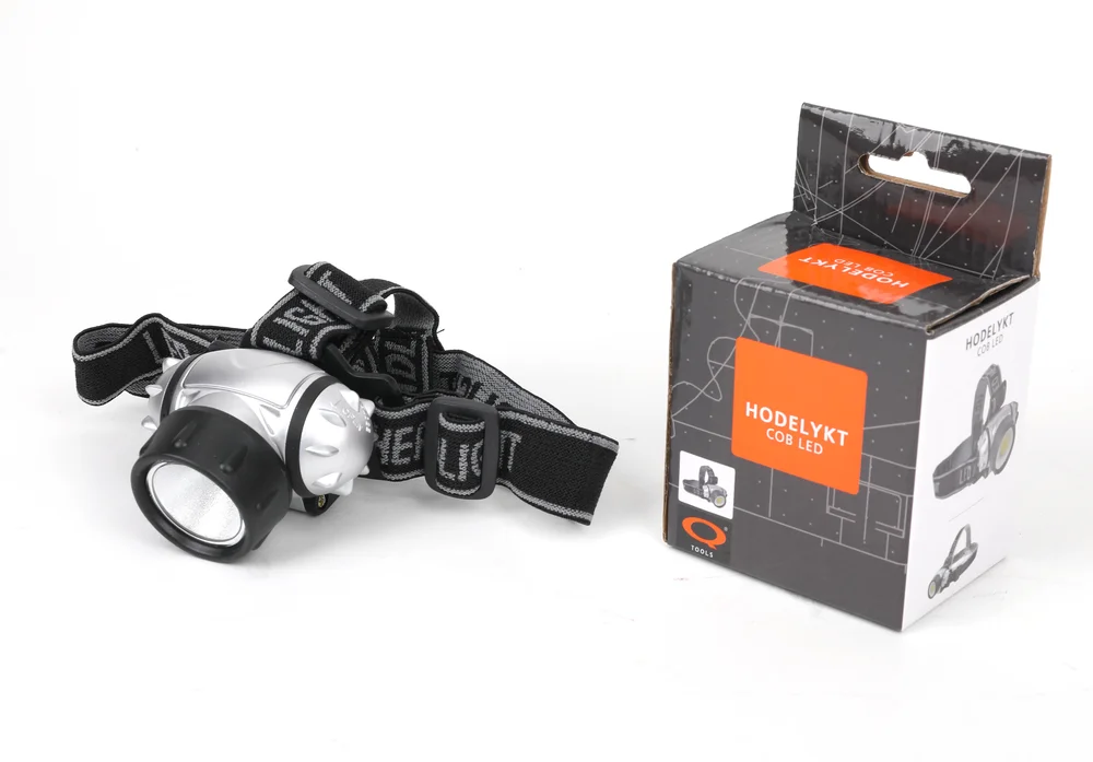 Hodelykt med 8 led dioder v:8575263