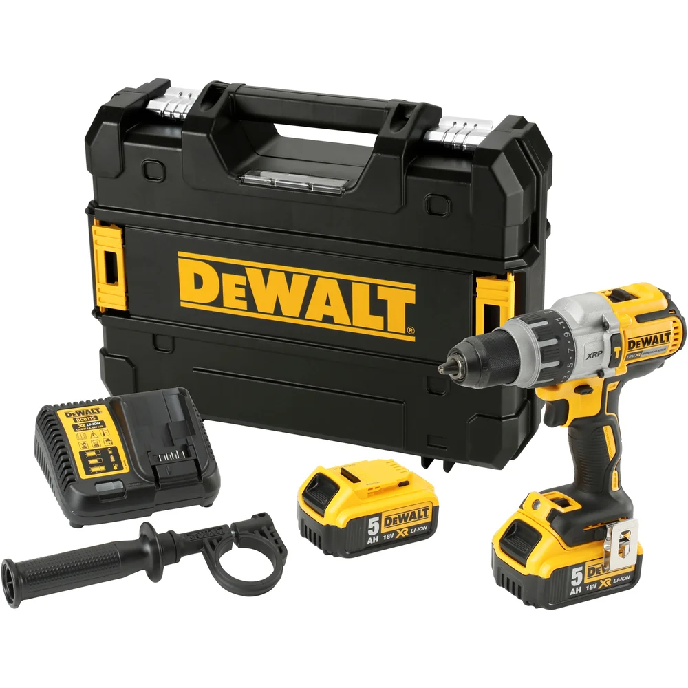 DEWALT SLAGDRILL 18V XR BØRSTELØS 5,0AH BATTERI v:4541028 DEWALT SLAGDRILL 18V XR BØRSTELØS 5,0AH BATTERI v:4541028