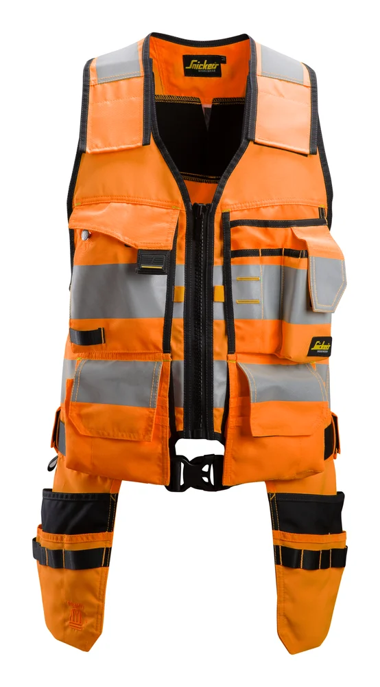 Håndverksvest 4230 AllroundWork kl.1 HiVis oransje/sort 2XL v:7243878 Håndverksvest 4230 AllroundWork kl.1 HiVis oransje/sort 2XL v:7243878