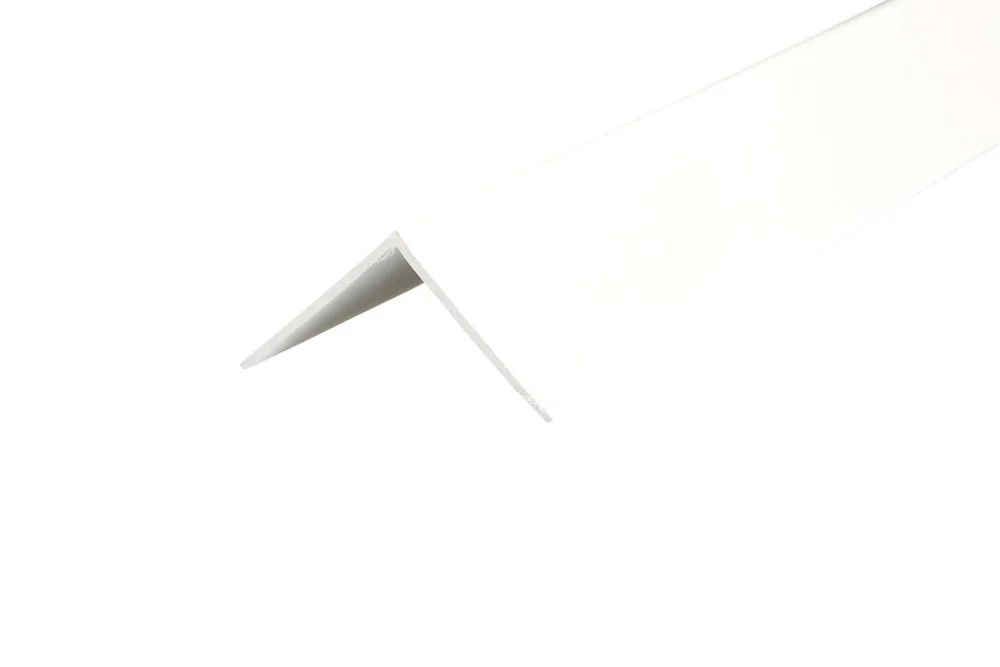 35x035x2600 Vinkellist PVC hvit v:8703092 35x035x2600 Vinkellist PVC hvit v:8703092