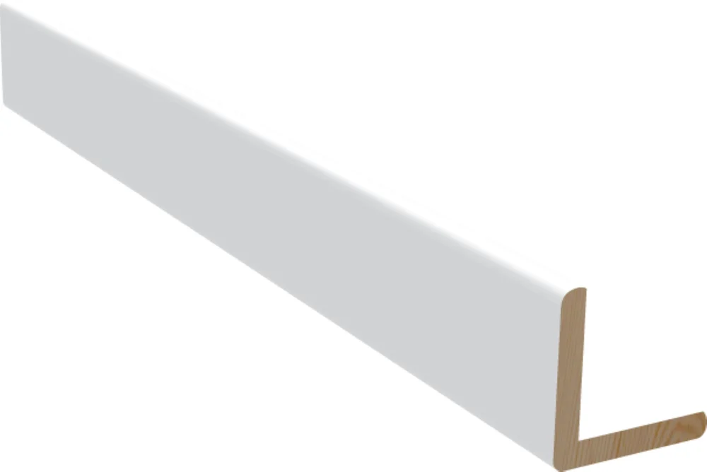 Vinkellist furu hvit bomull S0502-Y 31x31x2700 mm v:1026923 Vinkellist furu hvit bomull S0502-Y 31x31x2700 mm v:1026923
