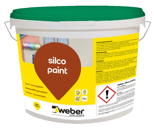 Silikonharpiksmaling Hvit 100A 15Kg .Ton v:1663652 Silikonharpiksmaling Hvit 100A 15Kg .Ton v:1663652
