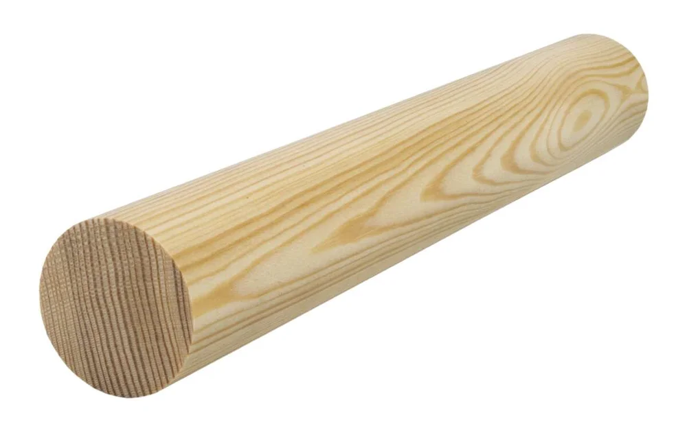 Combiwood 43×43 rundstokk ubehandlet v:2810382