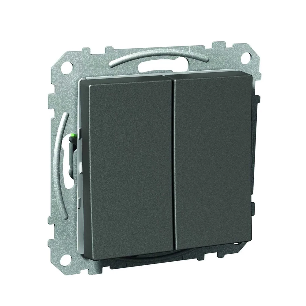 Schneider Electric Strømbryter, antrasitt, Exxact v:2633891 Schneider Electric Strømbryter, antrasitt, Exxact v:2633891
