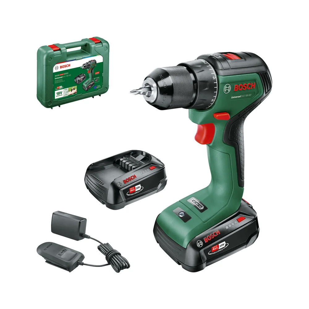 BOSCH BORSKRUTREKKER UNIVERSAL 18V-60 2X2,0AH v:9987146 BOSCH BORSKRUTREKKER UNIVERSAL 18V-60 2X2,0AH v:9987146