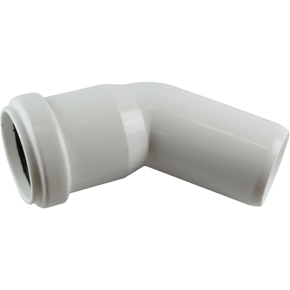 BEND 32MM 45 GRD. PP HVIT v:7457829