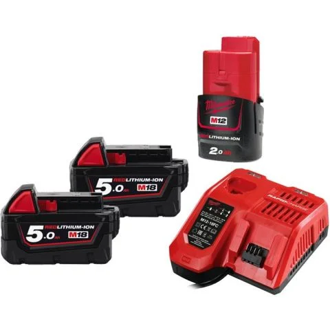 M18 NRG-502 Milwaukee Ladepakke JZ24105 M18 NRG-502 Milwaukee Ladepakke JZ24105