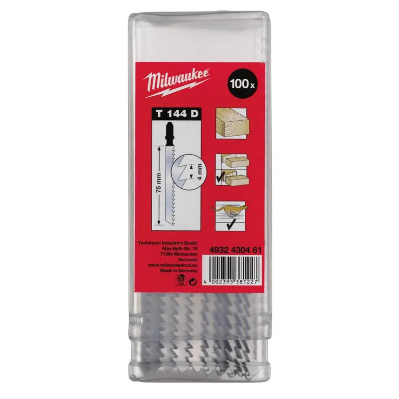 Stikksagblad t144d 754mm p100 milw v:2940514