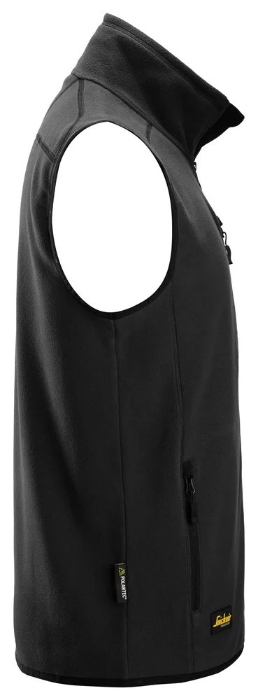 Fleecevest 8424 sort str M v:4700039 Fleecevest 8424 sort str M v:4700039