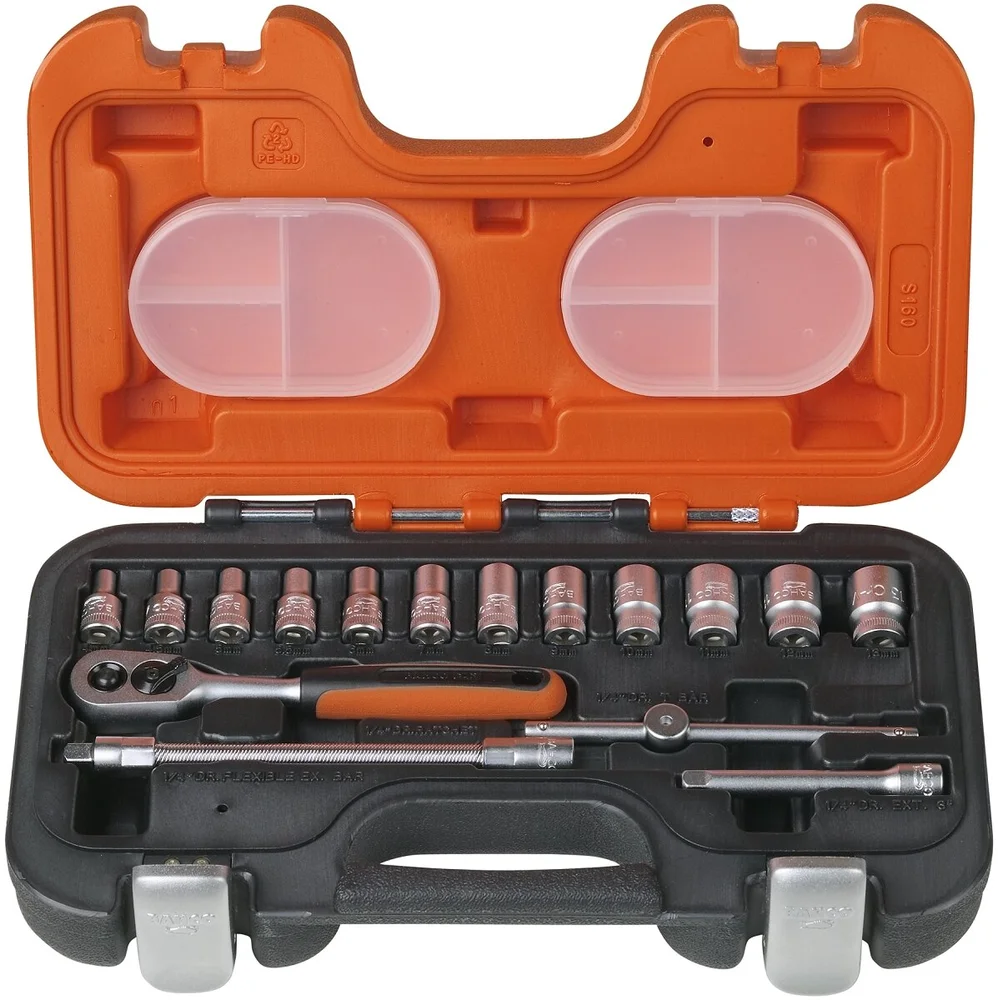 Bahco Pipenøkkelsett, 1/4" v:2511918