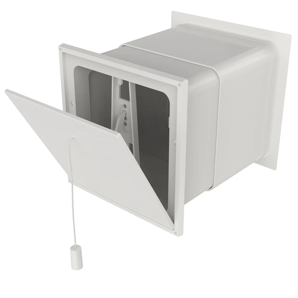 Veggventil komplett 12-23 cm 6x6 v:5431690