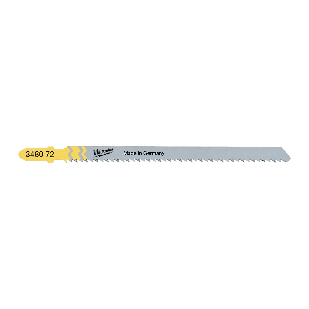 Milwaukee Sticksagblad for benkeplater og laminerte sponplater, 105×2,5 mm, 5-pakk v:3532759 Milwaukee Sticksagblad for benkeplater og laminerte sponplater, 105×2,5 mm, 5-pakk v:3532759