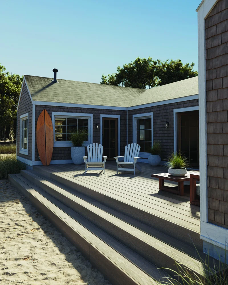 Kompositt terrassebord Seaside mist rett kant 24x137x4800 mm v:1266717 Kompositt terrassebord Seaside mist rett kant 24x137x4800 mm v:1266717