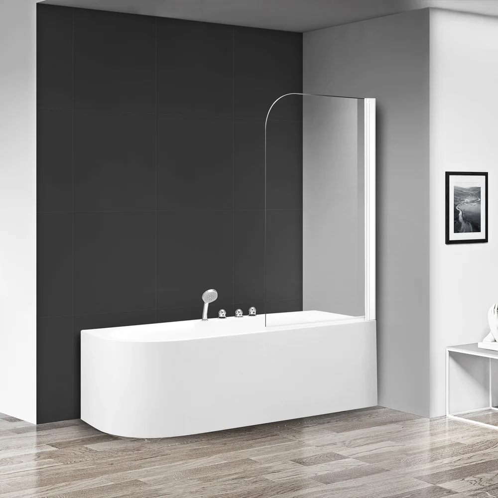 CELESTE BADEKARVEGG 75X140 CM – HØYRE M/SIKKERHETSFOLIE HVIT v:5754037