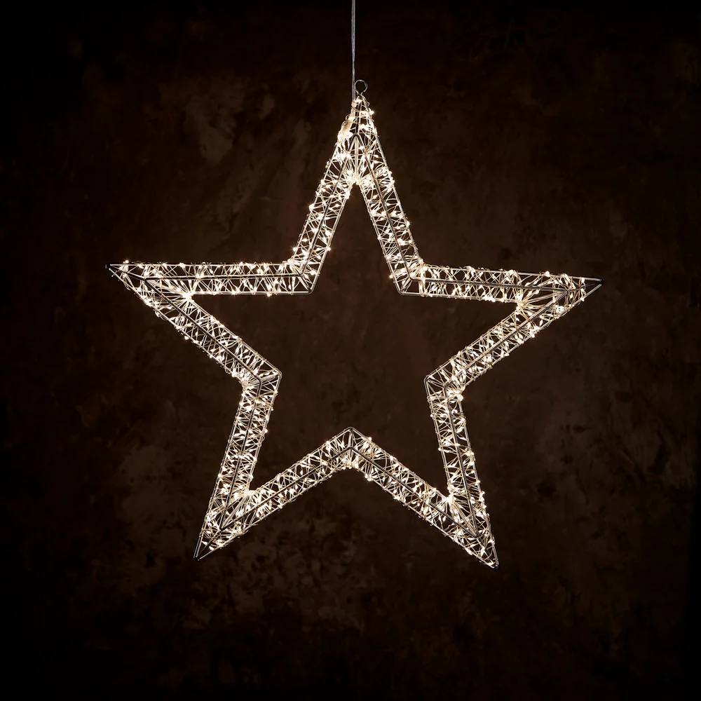 DAY STJERNE 50X3.5X47.5CM M/720 LED METALL v:3317613