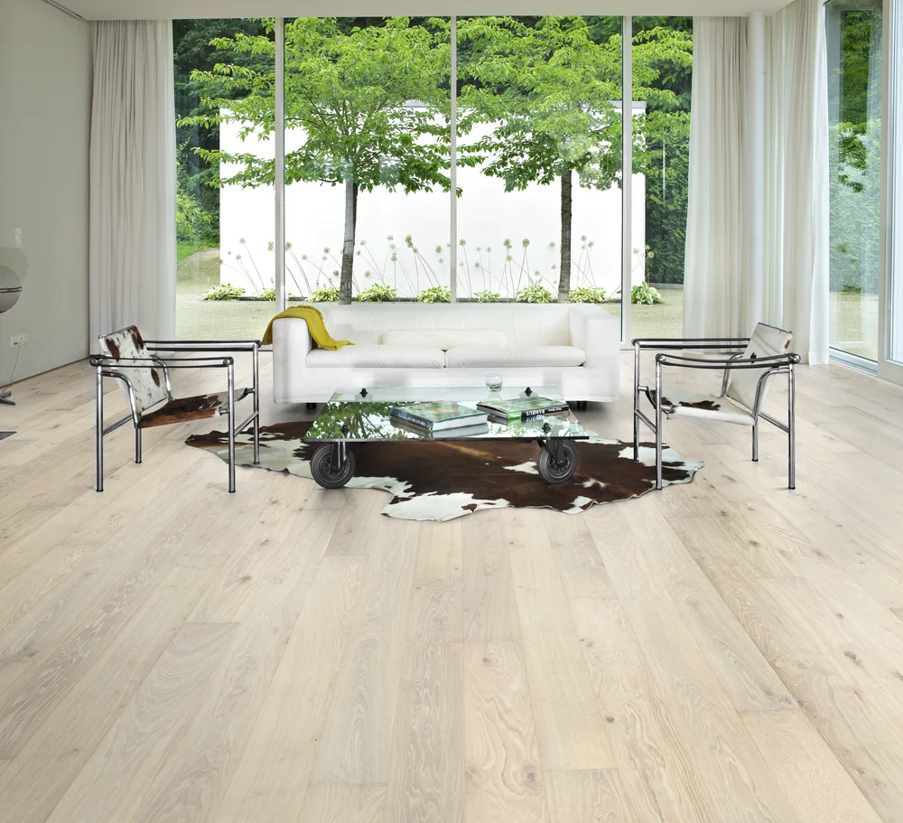 Parkett 1-stav eik Nouveau Blonde v:1400121