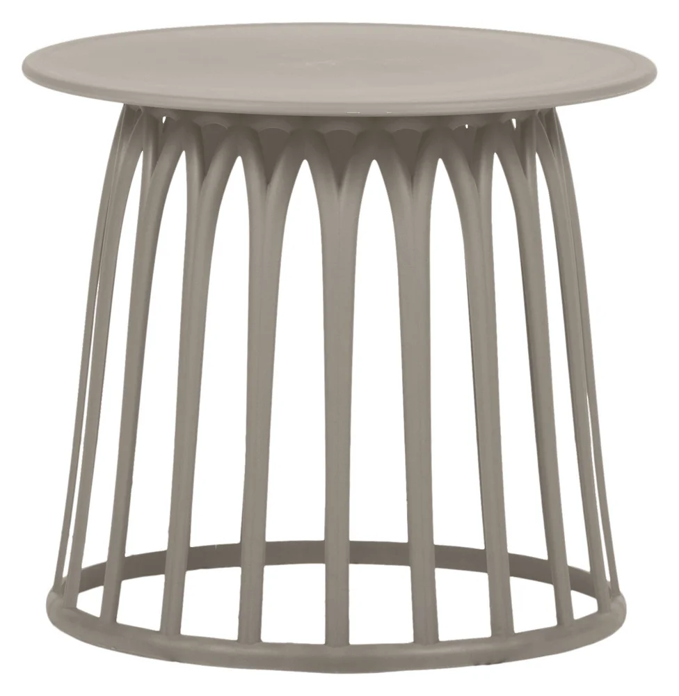 Bord og skammel i plast khaki v:1059834