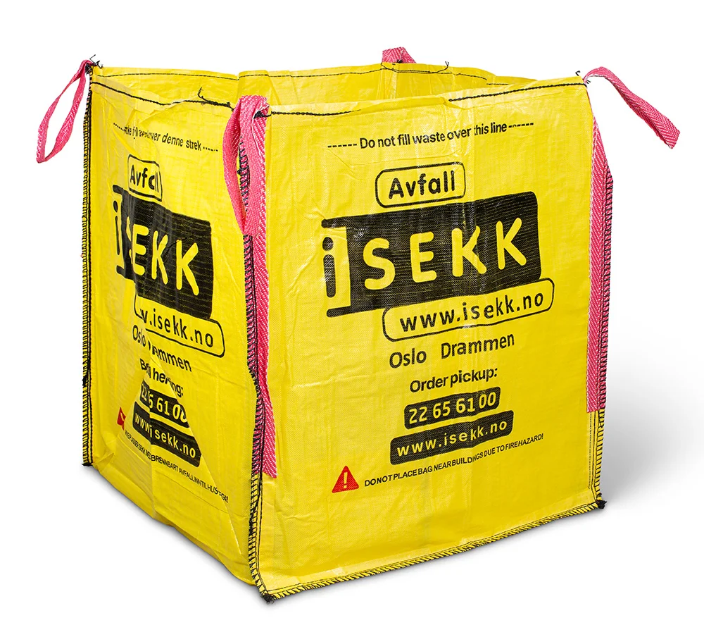 iSekk avfallssekk 1,3 tonn 0,8 m3 v:9606999 iSekk avfallssekk 1,3 tonn 0,8 m3 v:9606999