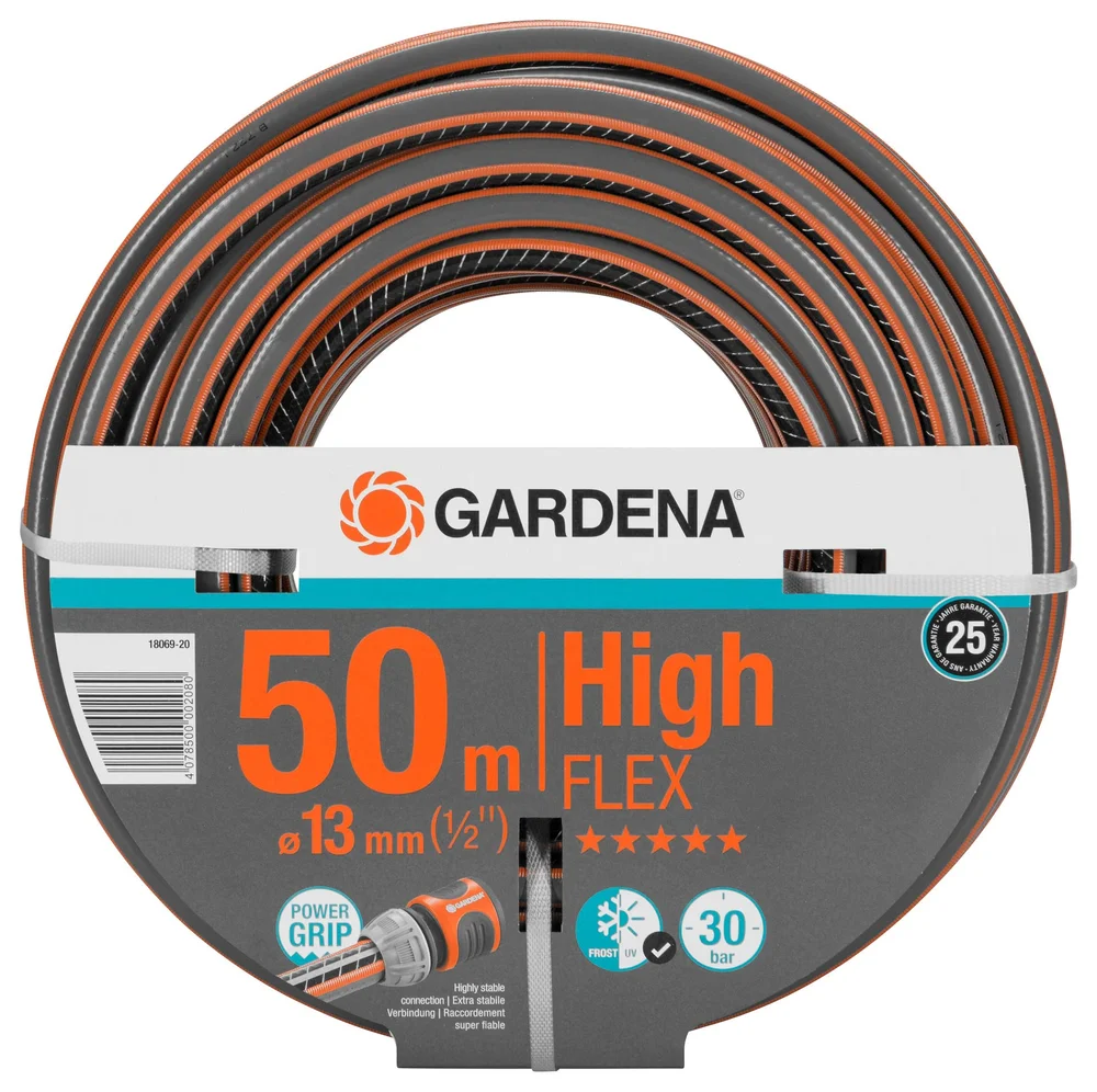 GARDENA VANNSLANG COMF HIGHFL 50M 1/2" v:1382259 GARDENA VANNSLANG COMF HIGHFL 50M 1/2" v:1382259