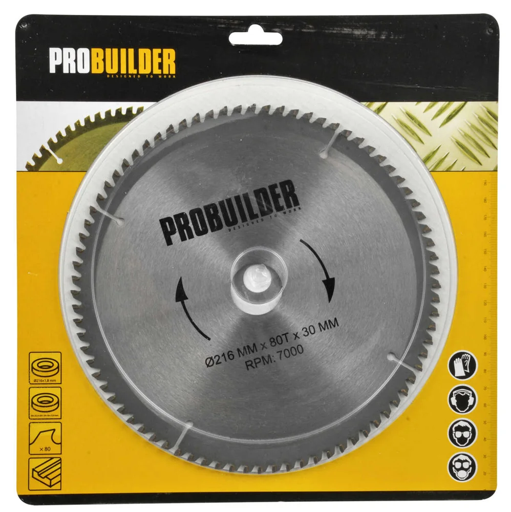 Probuilder 216x30x2 T80 sirkelsagblad v:5899449