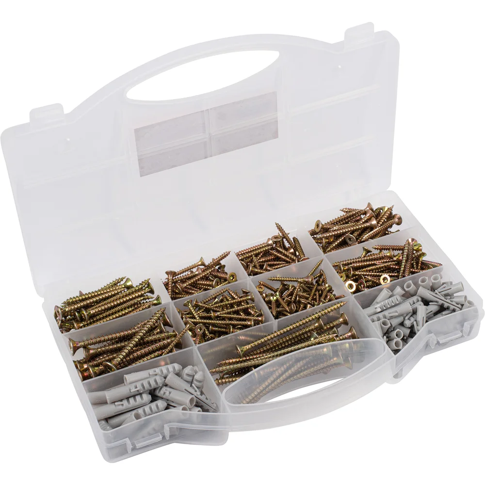 SORTIMENTSETT TRESKRUER OG UNIVERSALPLUGGER TORX 580 STK v:3917450