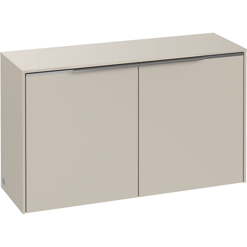 V&B SUBWAY 3.0 SIDESKAP 80X42 CASHMERE GREY HÅNDTAK I KROM v:6476753