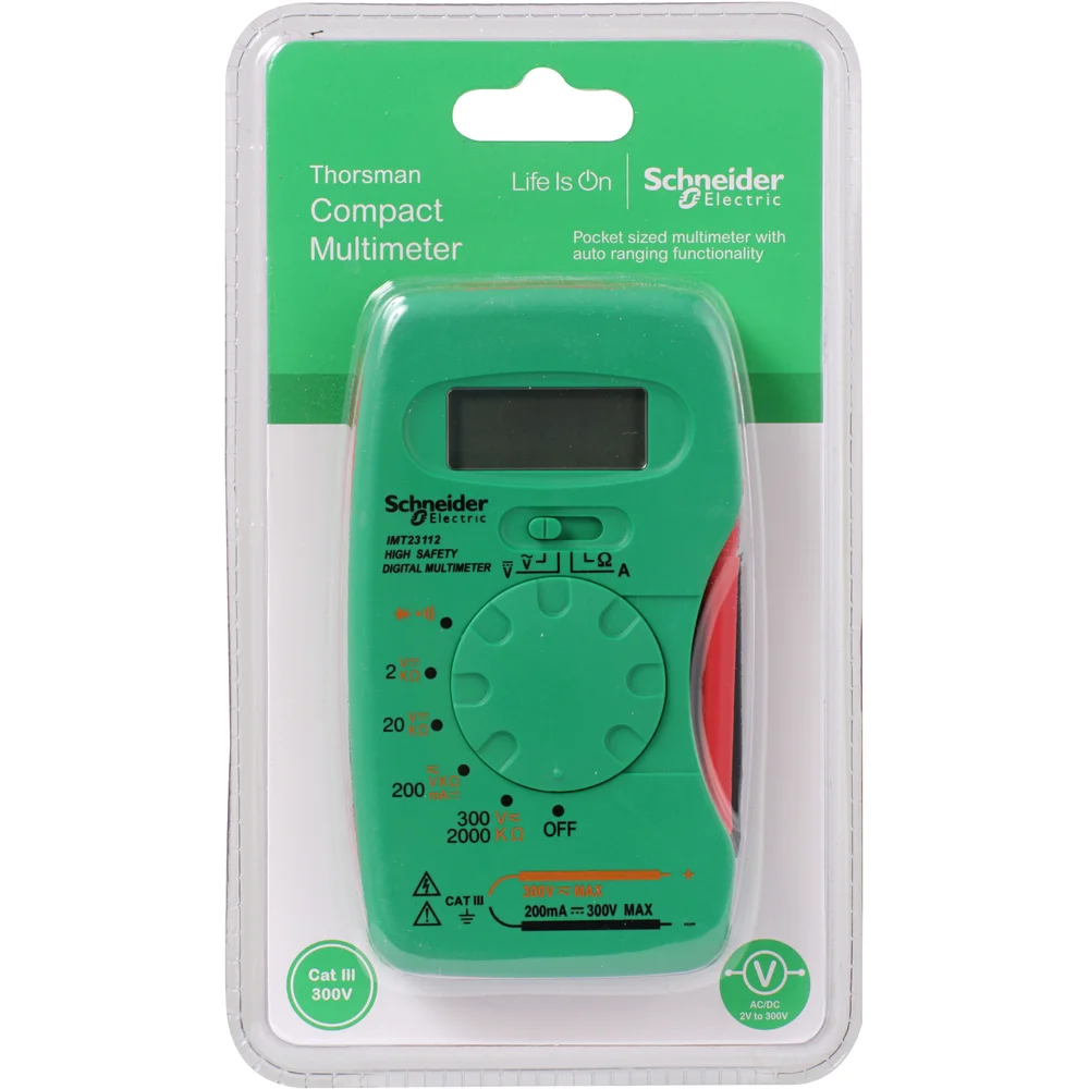 SCHNEIDER MULTIMETER DIGITALT POCKET IMT23112 v:4729084