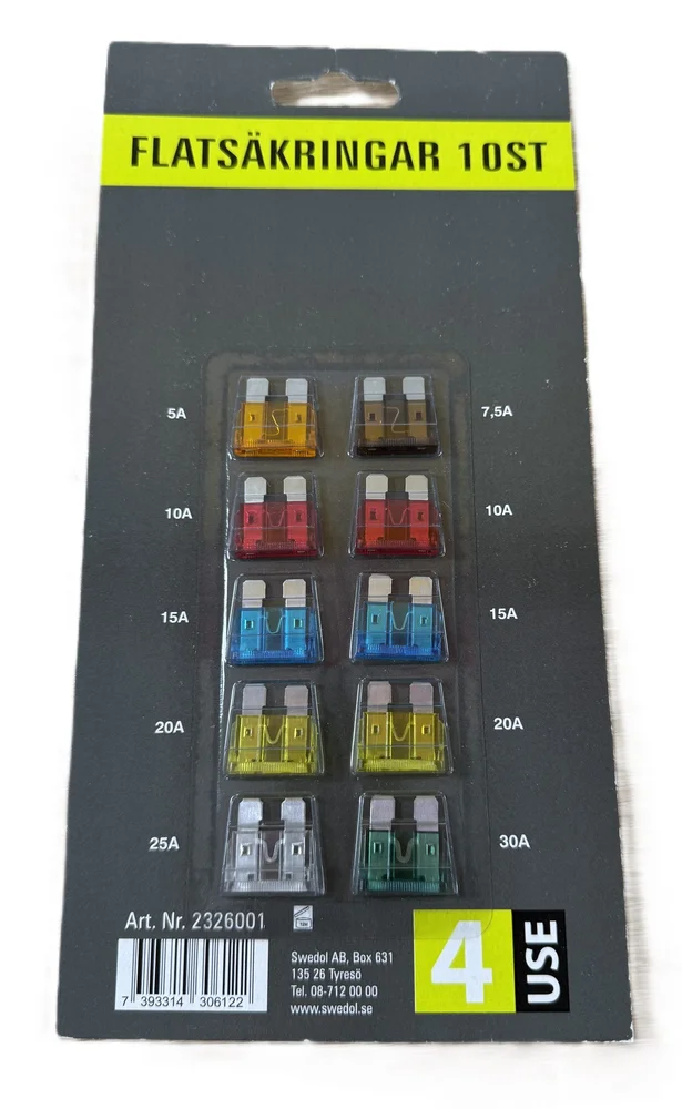 4-USE FLATSIKRINGSPAKKE 10 ST v:8551573