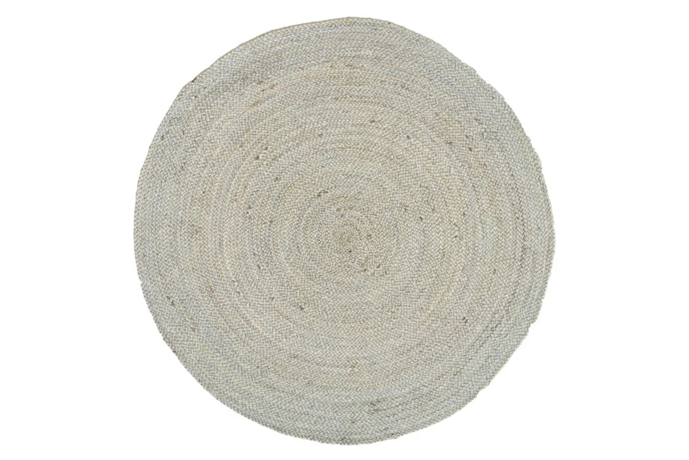 Jute rundt teppe v:8021436 Jute rundt teppe v:8021436