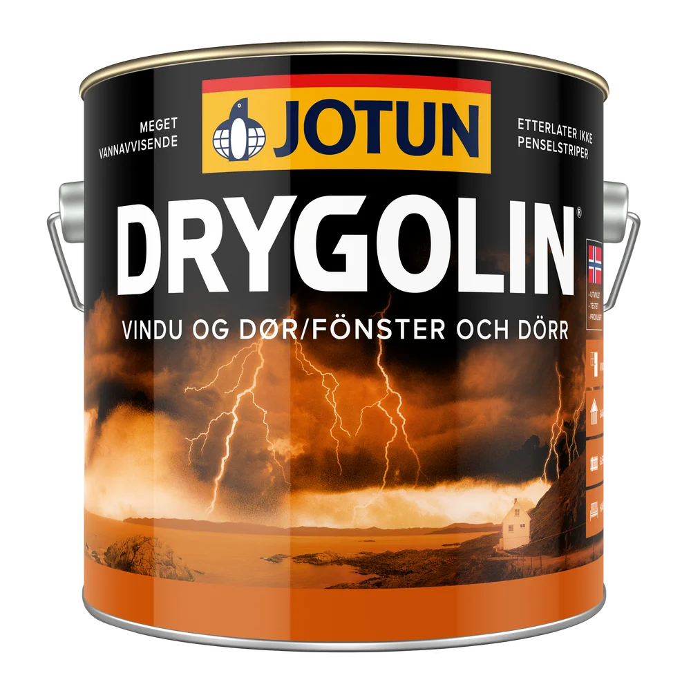 Drygolin vindu & dør klassisk hvit base 2,7 liter v:9875135 Drygolin vindu & dør klassisk hvit base 2,7 liter v:9875135