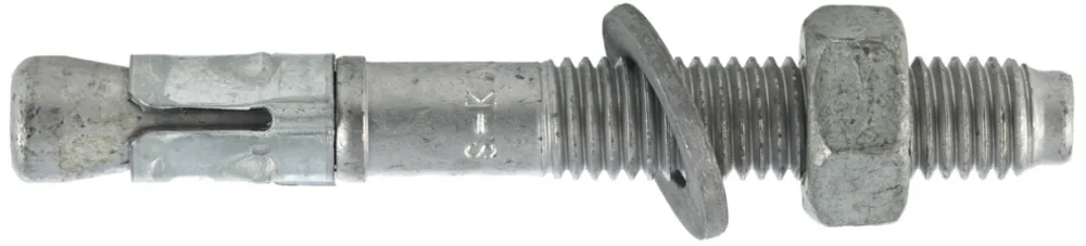 Ekspansjonsbolt varmforsinket M12x100/185 20 stk v:9088257 Ekspansjonsbolt varmforsinket M12x100/185 20 stk v:9088257
