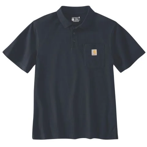 106685NVY Carhartt Piquetrøye 4064696