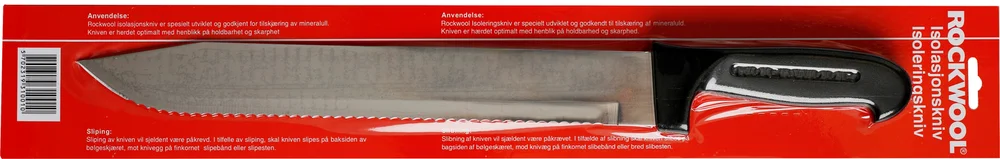 ISOLASJONSKNIV MED SORT PLASTSKAFT v:6110215 ISOLASJONSKNIV MED SORT PLASTSKAFT v:6110215