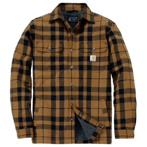 107017BRN-M Carhartt Flanellskjorte 4074516