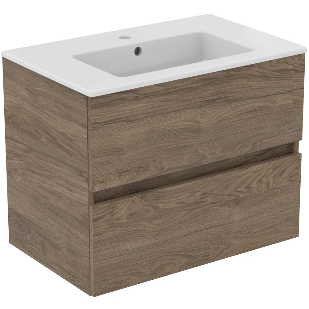 IDEAL STANDARD EUROVIT 2.0/ULYSSE BADEROMSMØBEL 710X450 FLINT HICKORY v:5290833
