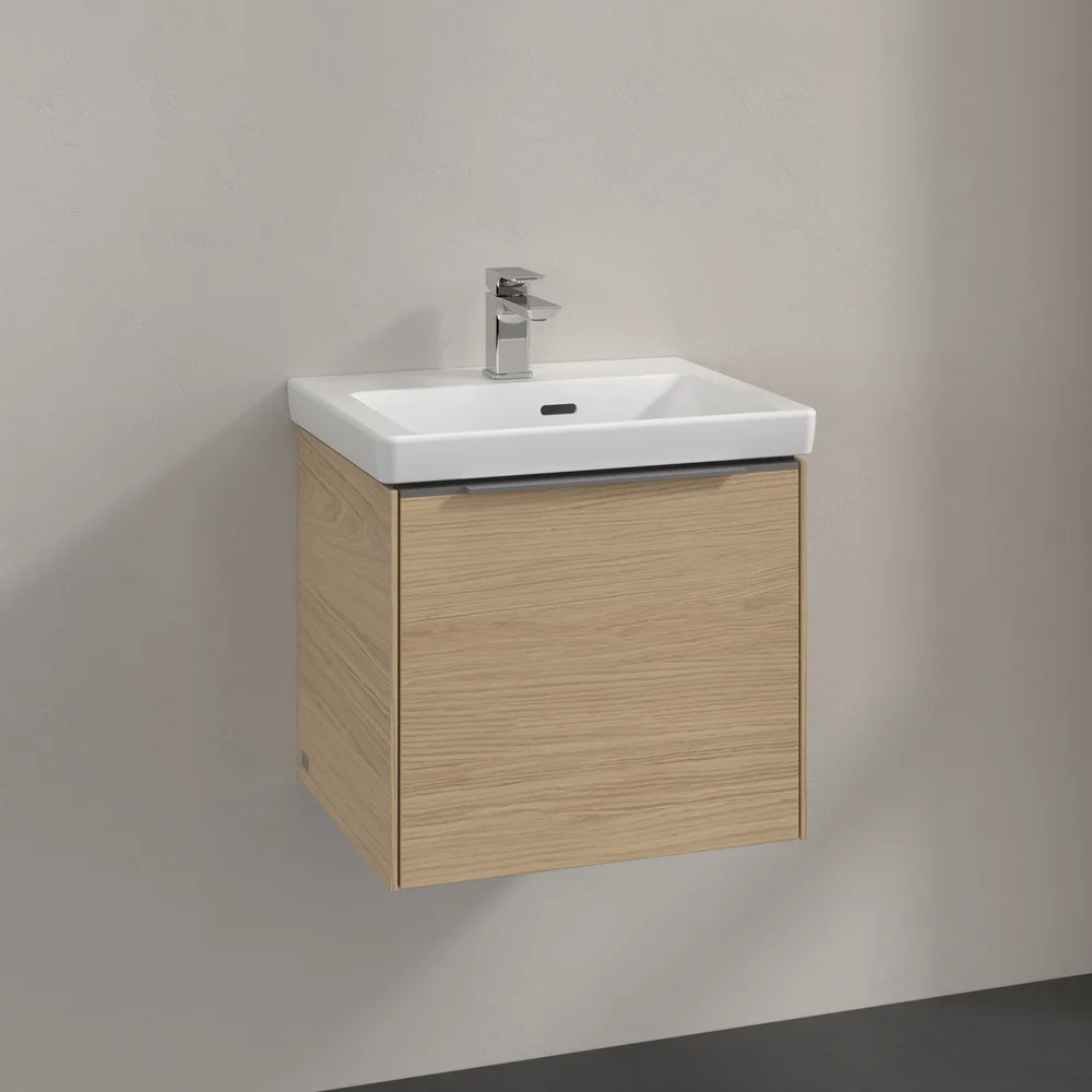 V&B SUBWAY 3.0 SERVANTSKAP 47X42 NORDIC OAK HÅNDTAK I KROM v:6658609